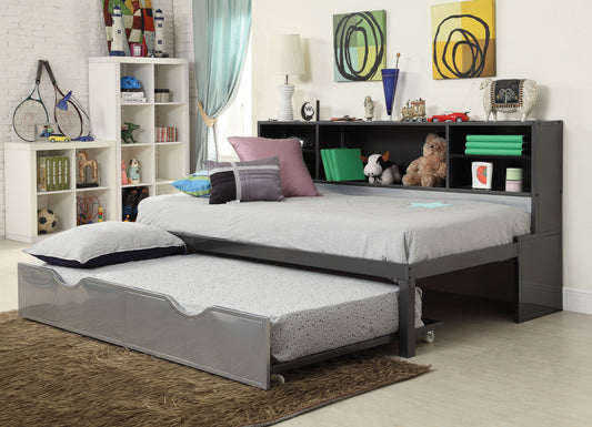 Renell Twin Bed W/Trundle & Storage
