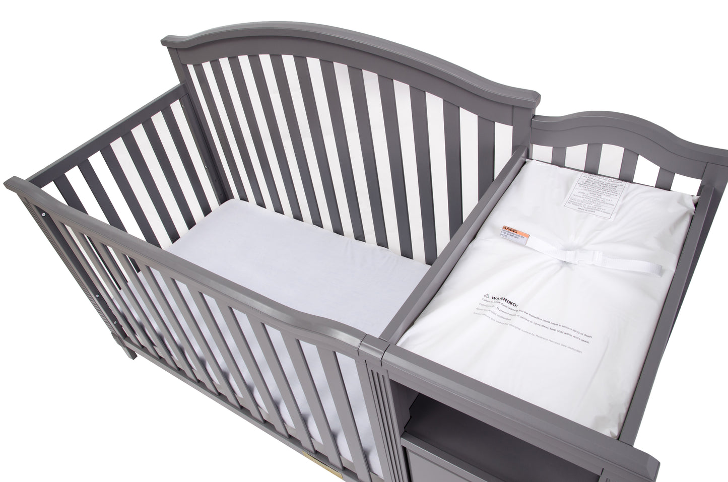 Kali 4-in-1 Convertible Crib and Changer