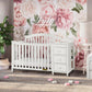 Kali II 4-in-1 Convertible Crib and Changer, White