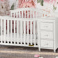 Kali II 4-in-1 Convertible Crib and Changer, White