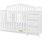 Kali II 4-in-1 Convertible Crib and Changer, White