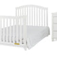 Kali II 4-in-1 Convertible Crib and Changer, White
