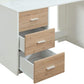 Nerice Twin Loft Bed W/Desk & Wardrobe