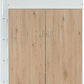 Nerice Twin Loft Bed W/Desk & Wardrobe