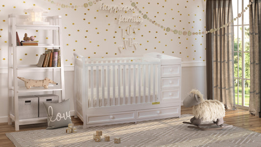 Daphne 2-in-1 Crib and Changing Table