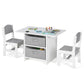 Betul Kids 3 Piece Play Or Activity Table and Chair Set