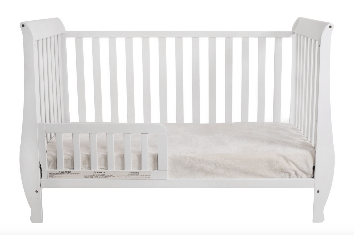 Naomi 4-in-1 Convertible Crib with Toddler Guardrail