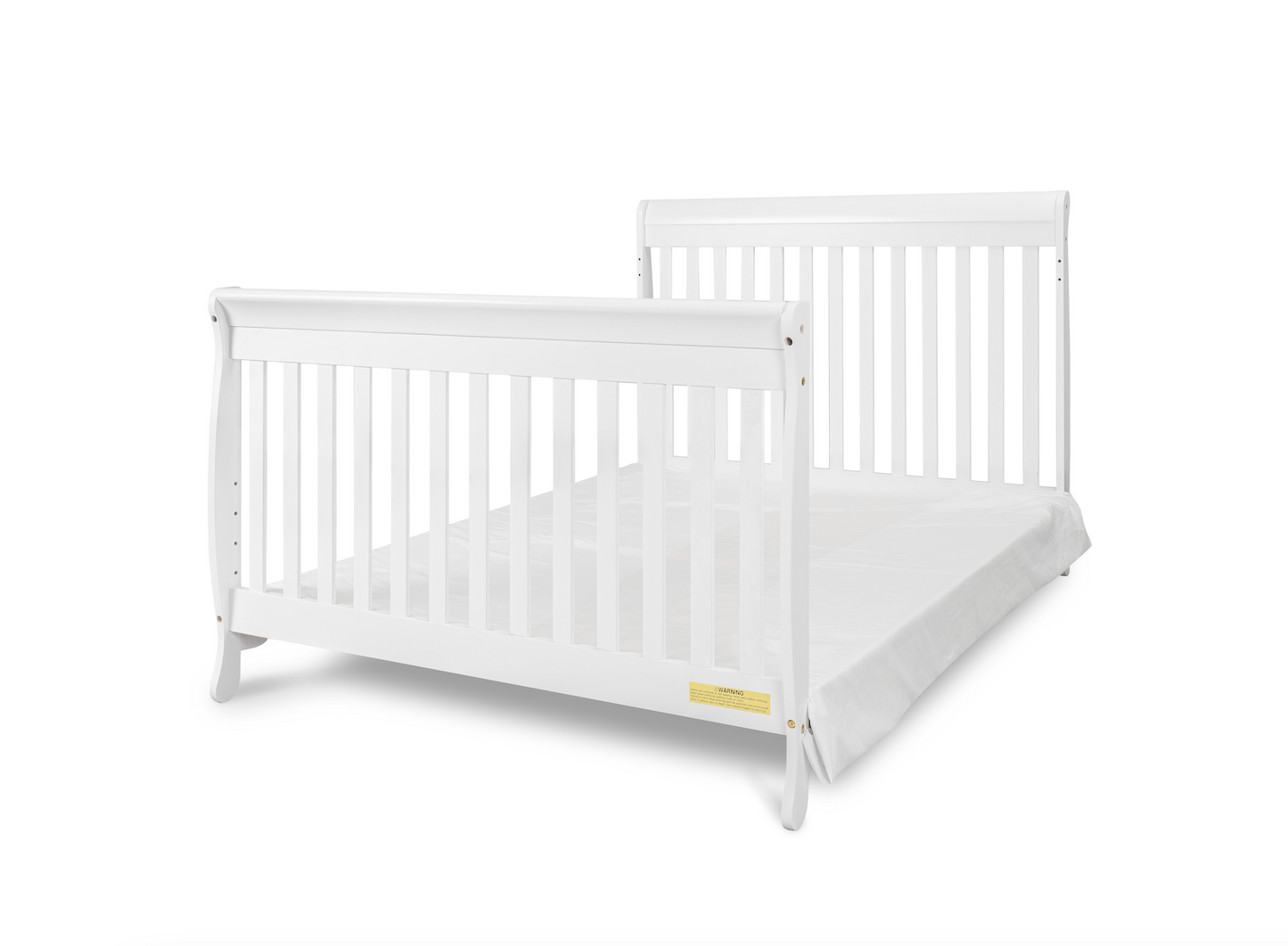Alice 4-in-1 Convertible Crib with Toddler Guardrail