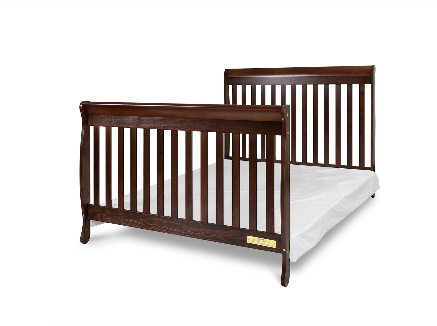 Alice 4-in-1 Convertible Crib with Toddler Guardrail