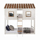 Inara Twin over Twin Bunk Bed Tree House Style