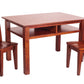Newton Kids Wooden Table and 2 Chairs Set