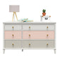 Monarch Hill Poppy 6 Drawer Double Dresser