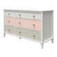Monarch Hill Poppy 6 Drawer Double Dresser