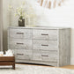 Helson 6 Drawer Double Dresser