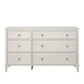 Monarch Hill Poppy 6 Drawer Double Dresser