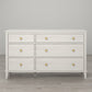 Monarch Hill Poppy 6 Drawer Double Dresser